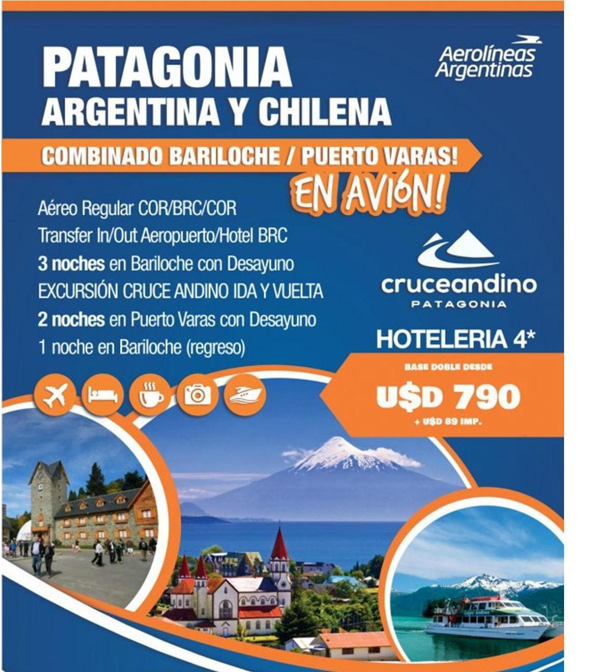 Patagonia y Chilena en Avión! - Mutual